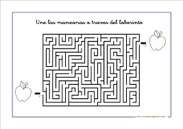 Además, tendrán la capacidad motora suficiente para resolver algunos laberintos. Laberintos Para Trabajar La Atencion De Los Ninos Y Ninas