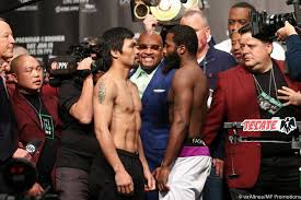 Learn more about pacquiao's life, boxing career, and political accomplishments in this article. Manny Pacquiao Vs Adrien Broner Das Offizielle Wiegen Aus Las Vegas