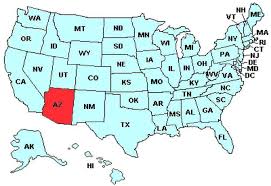 National parks, national monuments and other scenic landscapes of west and southwest usa: Where Is Arizona In The Southwest