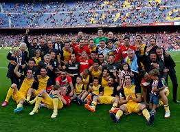 El atleti remontó para proclamarse campeón de su undécima liga. Pagina Oficial Del Atletico De Madrid Campeon Liga 13 14