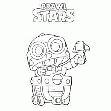 Brawl stars animation 48 restoration 8 bit virus damaged duration. Brawl Stars Kleurplaat Printen Leuk Voor Kids