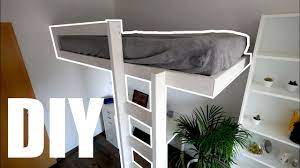 Bauen sie das kopfteil ihres bettes selber und steigern sie den wohlfühlfaktor im schlafzimmer. Diy Hochbett Selber Bauen Das Schwebt Einfach Anleitung Youtube