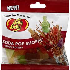Give your customers the perfect combination of their favorite soft drink in a deliciously chewy jelly bean with this beananza soda pop shoppe® assortment . Jelly Belly Gummi Bottles Soda Pop Shoppe Robert Fresh Shopping