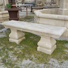 Bancs Et Table De Jardin En Pierre Naturelle