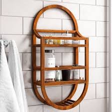 Eggert Teak Hanging Shower Caddy In 2020 Hanging Shower Caddy Teak Shower Teak Shower Shelf