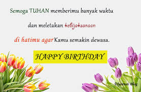 Maybe you would like to learn more about one of these? 30 Kata Ucapan Dan Doa Ulang Tahun Anak Kristen