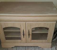 Zed solid oak large plasma tv cabinet. Tv Stand Limed Oak Effect In Pentre Expired Friday Ad