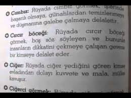 Ruyada Circir Bocegi Gormek Videolu Ruya Tabirleri Tarih Kitap Okuma Gercekler