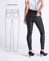 Therealkillakadafi191 my gf in her fav hollister jeans. Skinny Leg 4 Pocket Betabrand Yoga Denim Jett Black