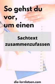 Wer berichtet über das thema? Sachtexte Zusammenfassen Lernen Tipps Schule Rechtschreibung Und Grammatik Tipps