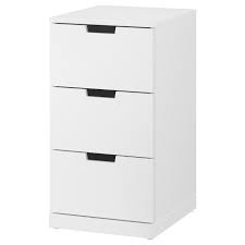 Tous vos meubles à moindre coût pour meubler votre rentrée et. Nordli Commode 3 Tiroirs Blanc 40x76 Cm Ikea