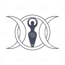 Spiral Goddess Also Known As Luna Or Triple Goddess Symbol Symbol Of Goddess Symbols Wiccan Symbols Moon Goddess Art