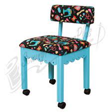 The hidden storage compartment has a padded fabric lid making it a. Arrow Sewing Chair Black Riley Blake Fabric On White 7011b