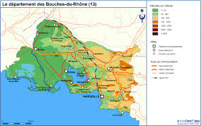This map was created by a user. Carte Geographique Touristique Et Plan Des Bouches Du Rhone 13 Marseille