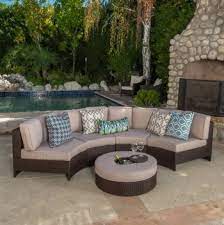 Modern outdoor sofas allow comfort and luxury blend to turn your backyard into a private oasis. Hot Sale Comfortable Garden Furniture Small Sofa Set Curved Rattan Sofa Garden Sofas Aliexpress