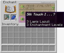 How To Make An Enchanted Diamond Pickaxe In Minecraft