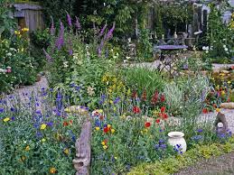 The desired look is relaxed and loose, not rigid and formal. Cottage Garden Design Plants Structure And Planting Tips Saga