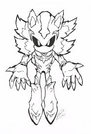 618x478 sonic free download sonic image sonic underground printable 643x1024 sonic color page shadow sonic coloring pages dark sonic vs super Mephiles Bw By F Sonic On Deviantart