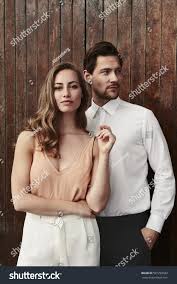 With pratyusha banerjee, vindu dara singh, dina umarova, malaika arora. Posing Power Couple Smart Attire Portrait Stock Photo Edit Now 507290683