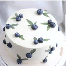 How to make blueberry lemon cake full recipe: Blaubeer Torte Desserts Blueberry Cake Cake Decorating
