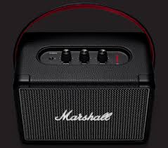 Zonder draden en kabels biedt deze bluetoothspeaker meer dan 20 uur muziek zonder de batterij op te laden. Marshall Kilburn Ii Druckvoller Bluetooth Lautsprecher Mit 36 W Leistung