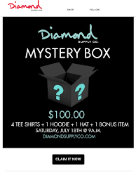 Maybe you would like to learn more about one of these? Diamond Supply Co Just Dropped Limited Mystery Box Milled