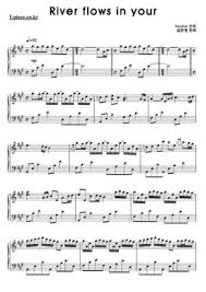 Sheet music library (pdf) 2 parts • 3 pages • 02:47 • mar 03, 2021 • 132 views • 2 favorites. Calameo The River Flows In You Yiruma Sheet Music