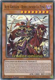 Check out our yugioh deck selection for the very best in unique or custom, handmade pieces from our card games shops. Alte Krieger Rebellischer Lu Feng Trader Online De Magic Yu Gi Oh Trading Card Online Shop Fur Einzelkarten Booster Und Zubehor