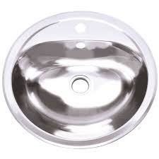 oval stainless steel sink on sale