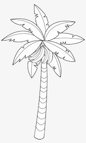 This banana coloring page was created for those who love to relax and color, while also appreciating everything there is to love in life! Banana Tree Clipart Coloring Book Free Transparent Png Download Pngkey