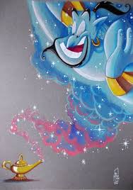 Genie From Disneys Aladdin Disney Drawings Disney Art Disney Art Drawings