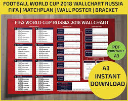 Calendário Da Copa 2018 Para Imprimir Wallchart Fifa 2018 World Cup Russia Pdf Printable Bracket World Cup Fifa Upcoming Matches