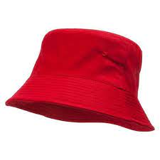 Topheadwear Blank Cotton Bucket Hat Walmart Com In 2021 Red Bucket Hat Bucket Hat Outfit Bucket Hat Fashion