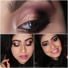 Valentine S Day Easy Rose Gold Smokey Eyes Tutorial Deck And Dine