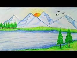 Youtube Nature Drawing Drawing Scenery Pencil Drawings Of Nature A simple line art you can create for your art journal or bullet journal.