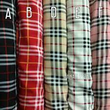 W 75 Kain Woolpeach Premium Bahan Wolfis Motif Kotak 58 Shopee Indonesia