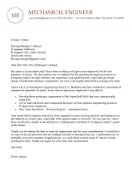 Application engineers are professionals who write new applications for software programs; Mechanical Engineer Cover Letter Example Writing Tips