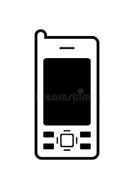 Black And White Mobile Phone Icon Mobile Phone Icon Illustration Of Black And White Color Mobile Phone Icon Or Sy Spon Illustration Black Phone Icon Mobile Phone Black And White Colour