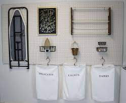How To Hang Pegboard For Perfect Laundry Room Storage Laundry Room Diy Laundry Room Storage Shelves Laundry Room Storage