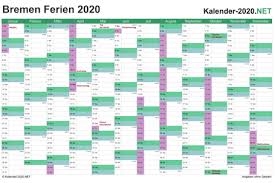 Für die fachpraktische prüfung in den fächern musik und bildende kunst ist der erste mögliche termin der 1. Excel Kalender 2020 Kostenlos