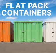 Flat Pack Storage Containers For Sale | Flat Pack Shipping ...