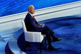 Performance art theatre in new york, new york. Joe Biden S Refreshingly Trump Free Town Hall The New Yorker