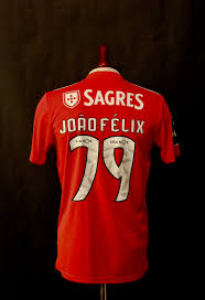 On 3rd july 2019, sl benfica announced the transfer of joão félix to atlético madrid for €126 million he became the most expensive signing in the history of atletico madrid to date. Joao Felix Game Used 79 Benfica Home Shirt 2018 19 Memorabilia Expert
