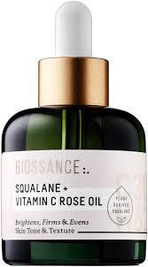 Biossance Squalane Vitamin C Rose Oil Squalane Vitamin C Rose Oil Rose Oil Squalane Simple Skincare