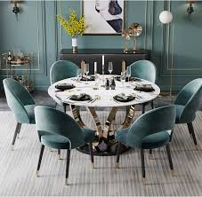 Buy online and pickup at your local at home store. 2021 Modern Dinner Room Furniture White Marble Top Design Luxury Gold Base Leg Hotel Restaurant Round Marble Dining Table Buy Wholesale Nordic Style Dining Room Furniture Marble Design Dining Table With