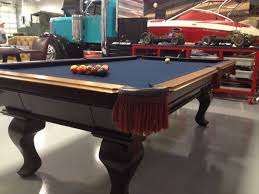 Joey Logano S Pool Table In His Garage By Everything Billiards Www Everythingbilliards Net Snooker Room Pool Table Billiards