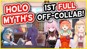 The BEST Moments From HoloMyth's 1st FULL Off-Collab! | HololiveEN Clips -  YouTube