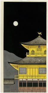kato teruhide 加藤輝秀 kinkakuji moonlight 日本画 風景 日本美術