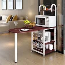 Filter, save & share beautiful dining room remodel pictures, designs and ideas. Creative Microwave Rack Multi Function Oven Storage Dining Table Kitchen Daily Storage Locker Dinnerware Organizer Furniture Dining Tables Aliexpress