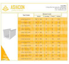 Hubungi kami untuk mendapatkan harga sepesial untuk pemesanan tahun ini. Daftar Harga U Ditch Asiacon Tutup U Ditch 2021 Diskon S D 40